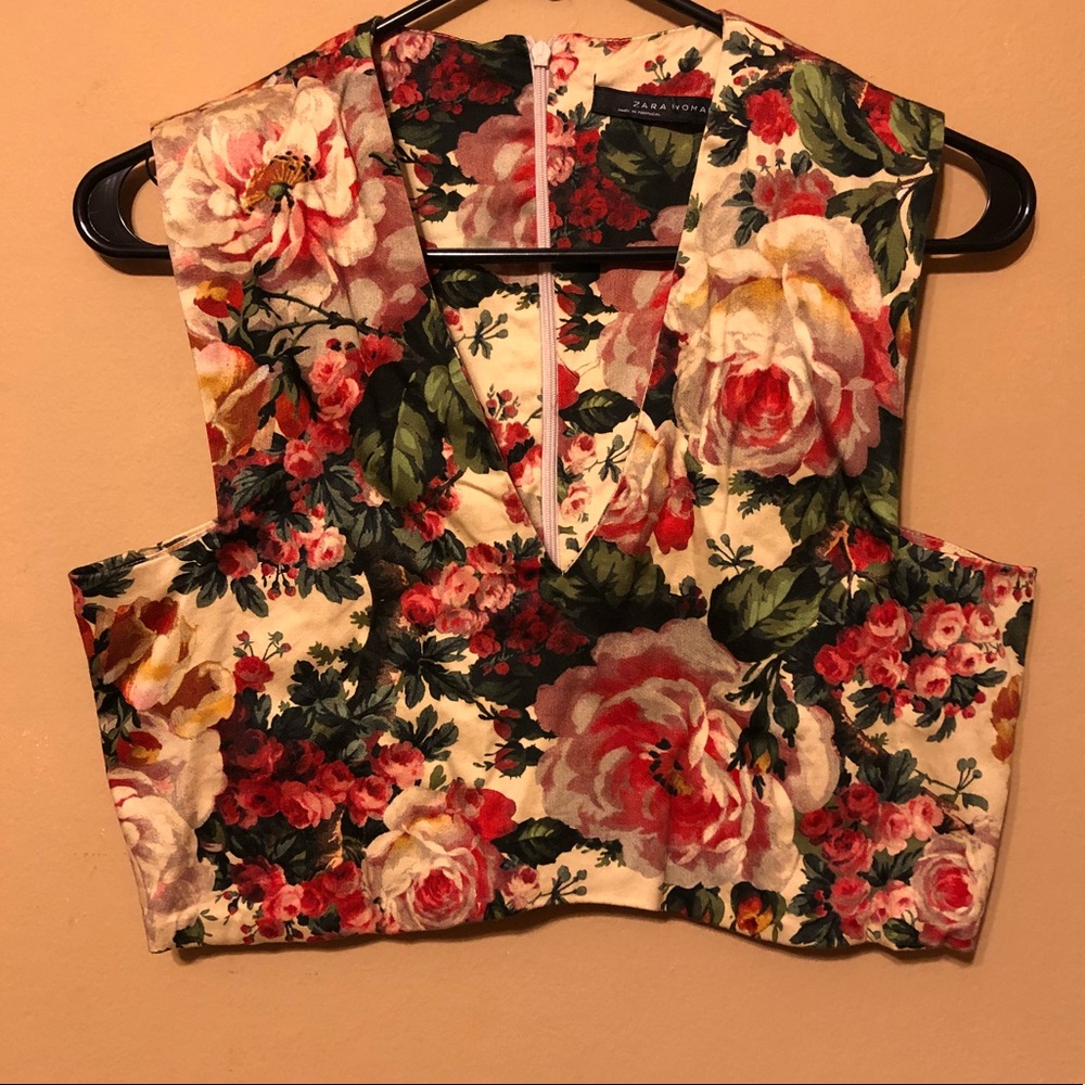 Zara sleeveless blouse